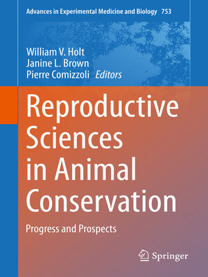cover image of Reproductive Sciences in Animal Conservation
